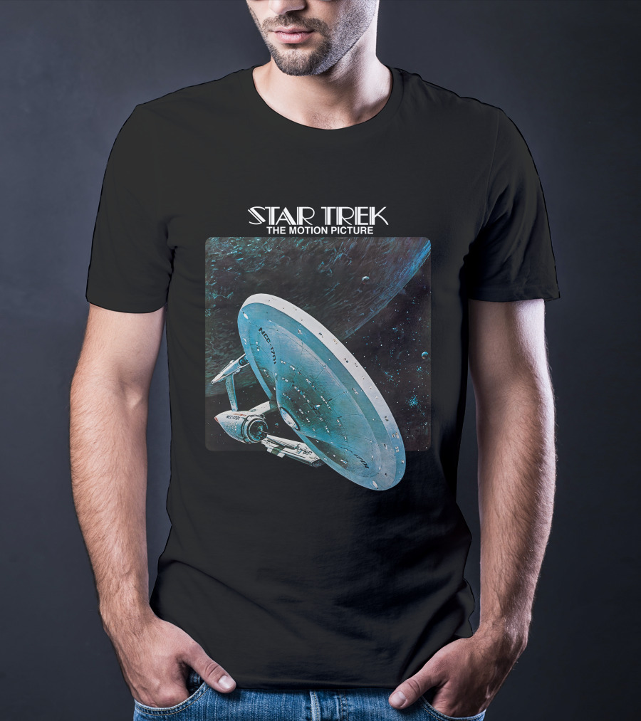 Star Trek The Motion Picture Enterprise Space Scene T-Shirt
