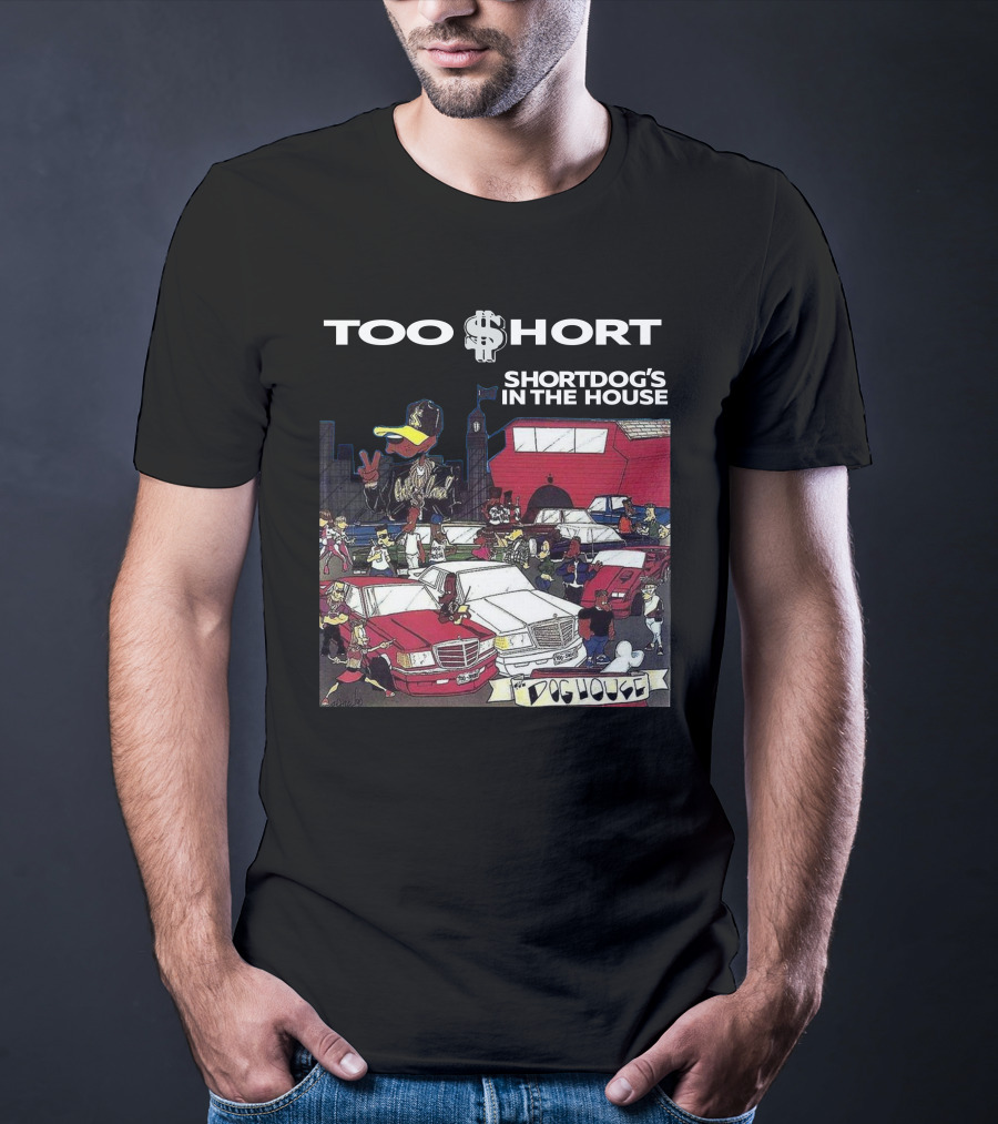 Too Short Short Dog's In The House Dog House Urban Scene T-Shirt