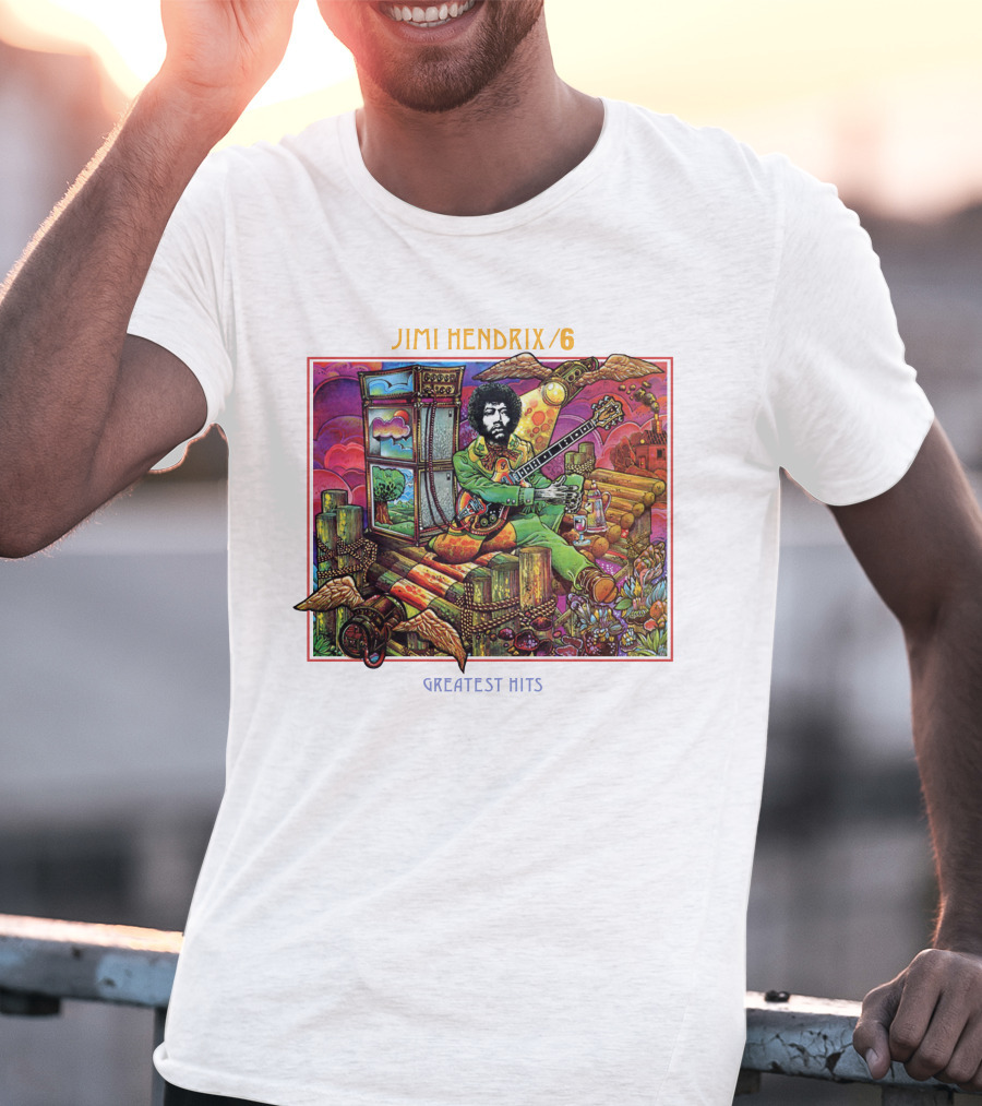Jimi Hendrix Greatest Hits 6 T-Shirt