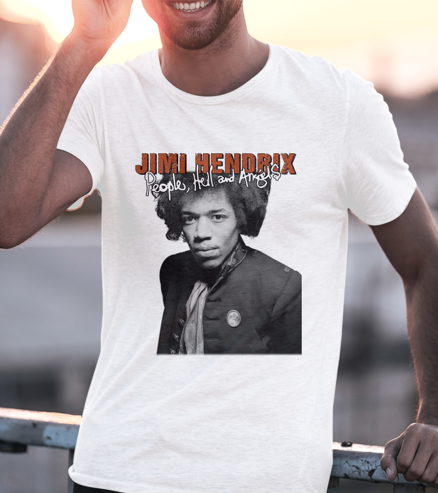 Jimi Hendrix People, Hell And Angels T-Shirt