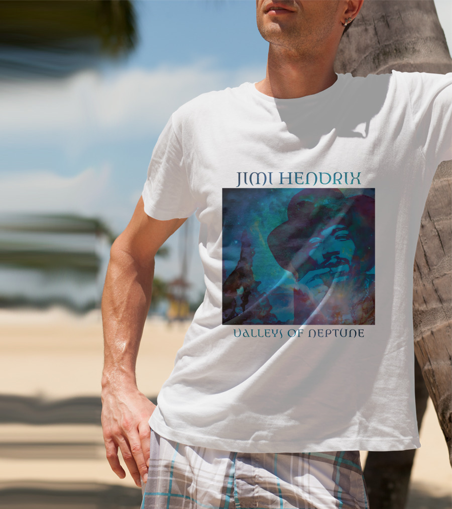 Jimi Hendrix Valleys Of Neptune Album T-Shirt