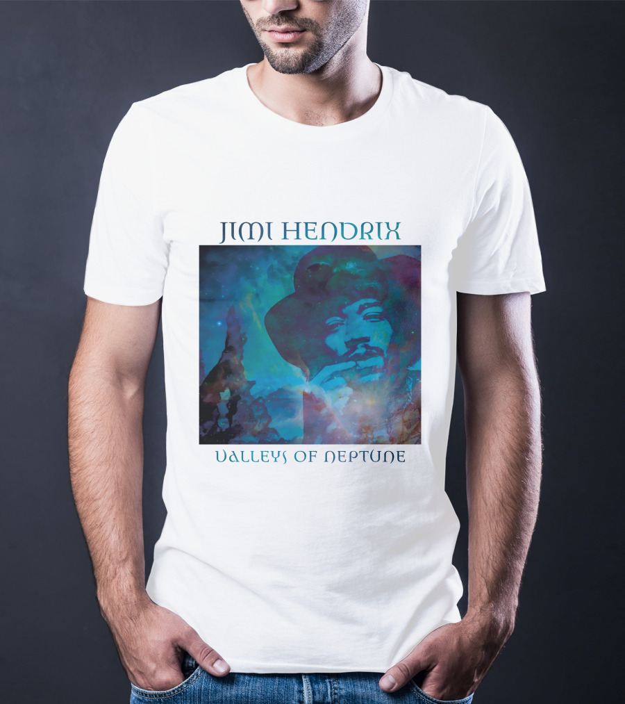 Jimi Hendrix Valleys Of Neptune Album T-Shirt