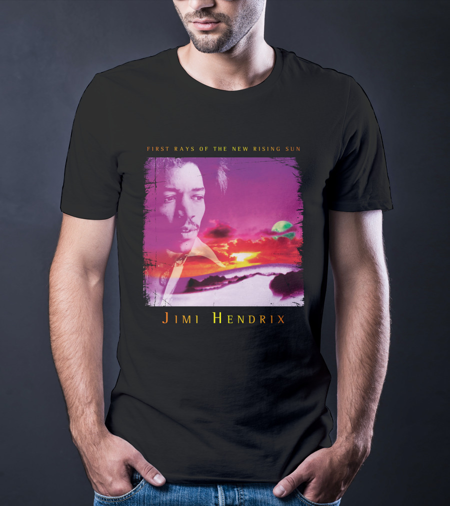 Jimi Hendrix First Rays Of The New Rising Sun Sunset T-Shirt