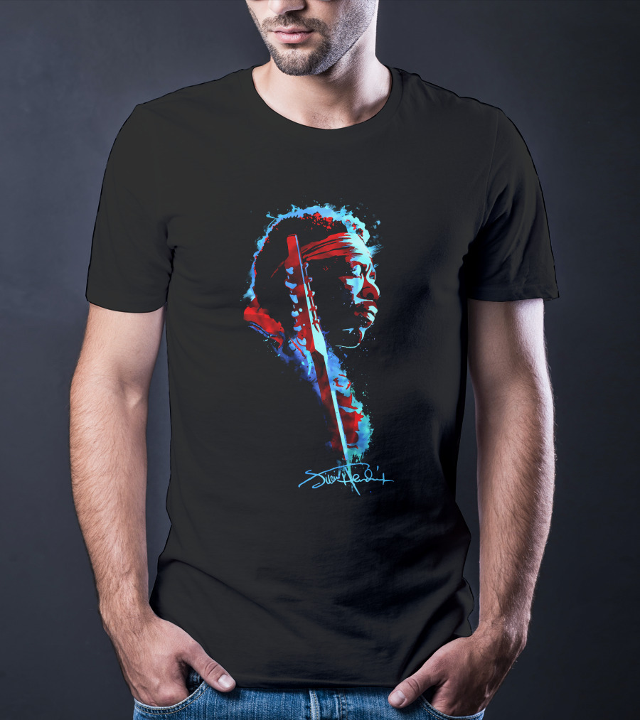 Jimi Hendrix Voodoo Child Watercolor T-Shirt