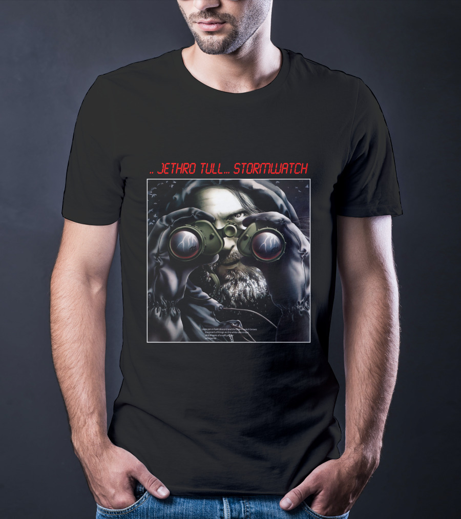 Jethro Tull Stormwatch Binoculars And Lightning T-Shirt