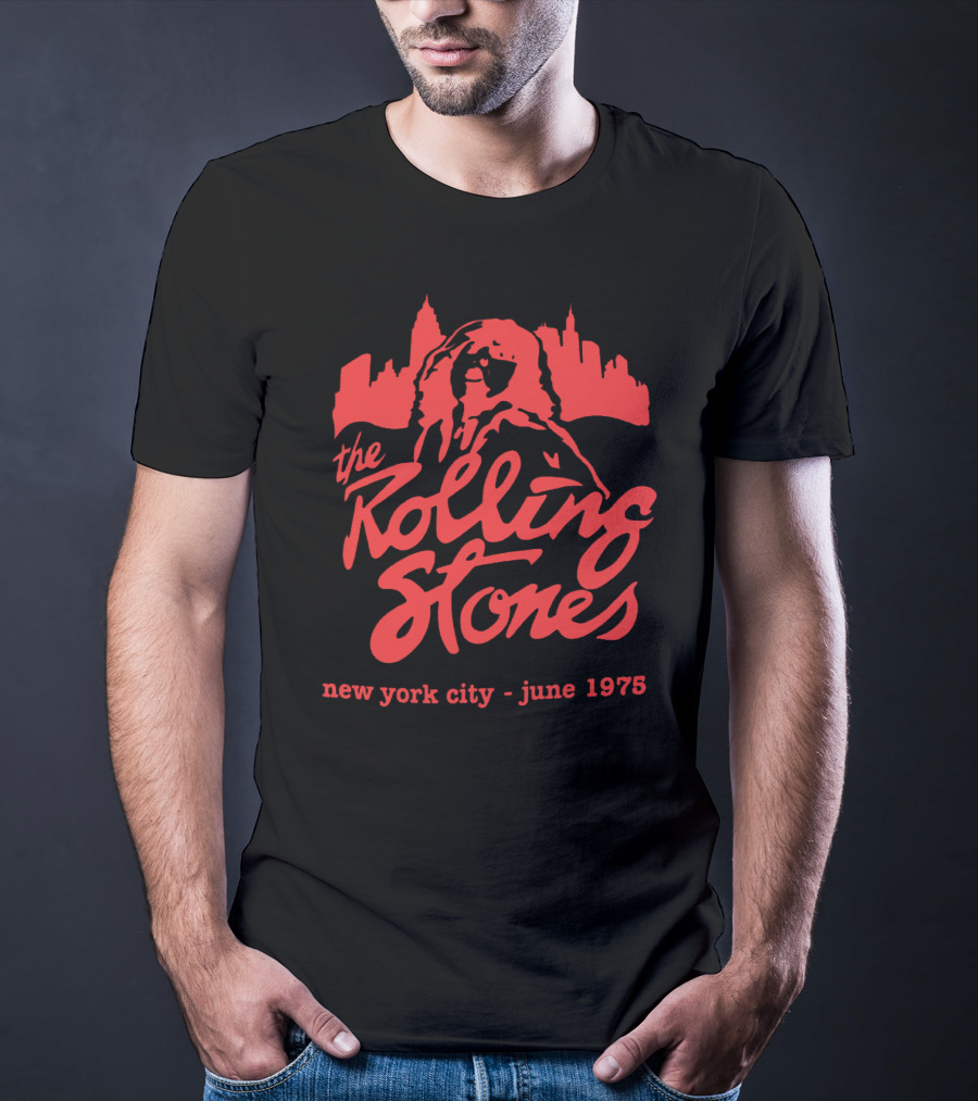 The Rolling Stones New York City June 1975 T-Shirt
