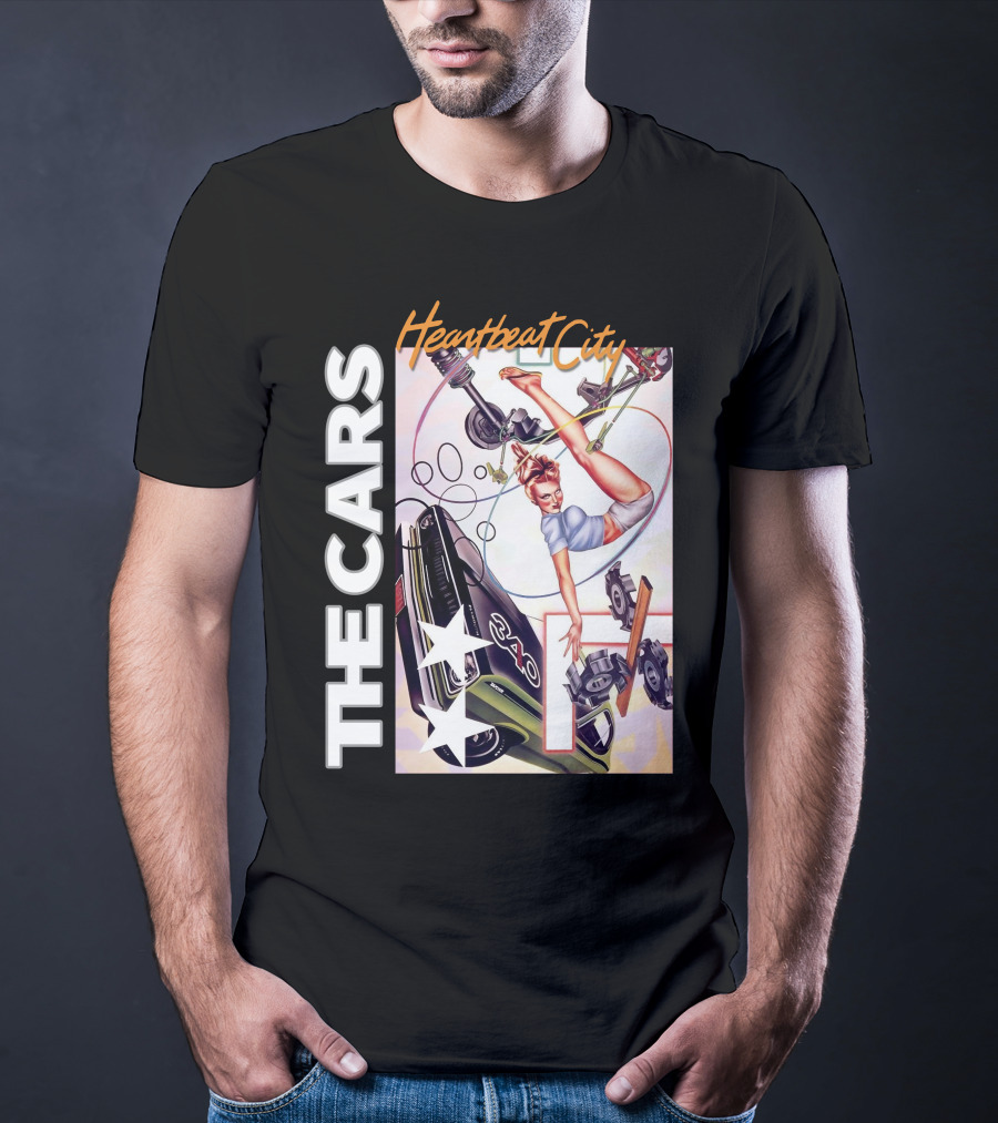 The Cars Heartbeat City 340 Retro T-Shirt