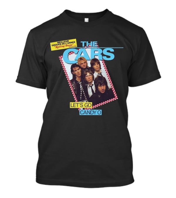 The Cars Let's Go Candy O Rolling Stone Magazine T-Shirt