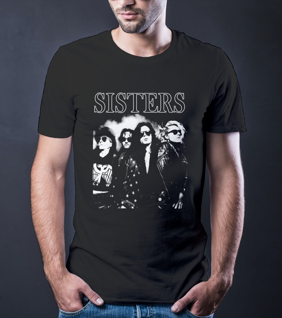 SISTERS Mercyy Punk Rock Band T-Shirt