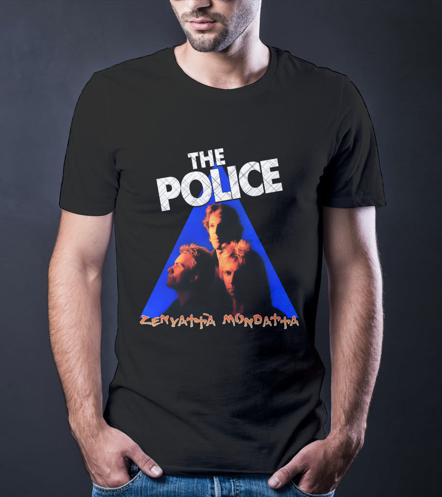 The Police Zenyatta Mondatta Album Cover T-Shirt