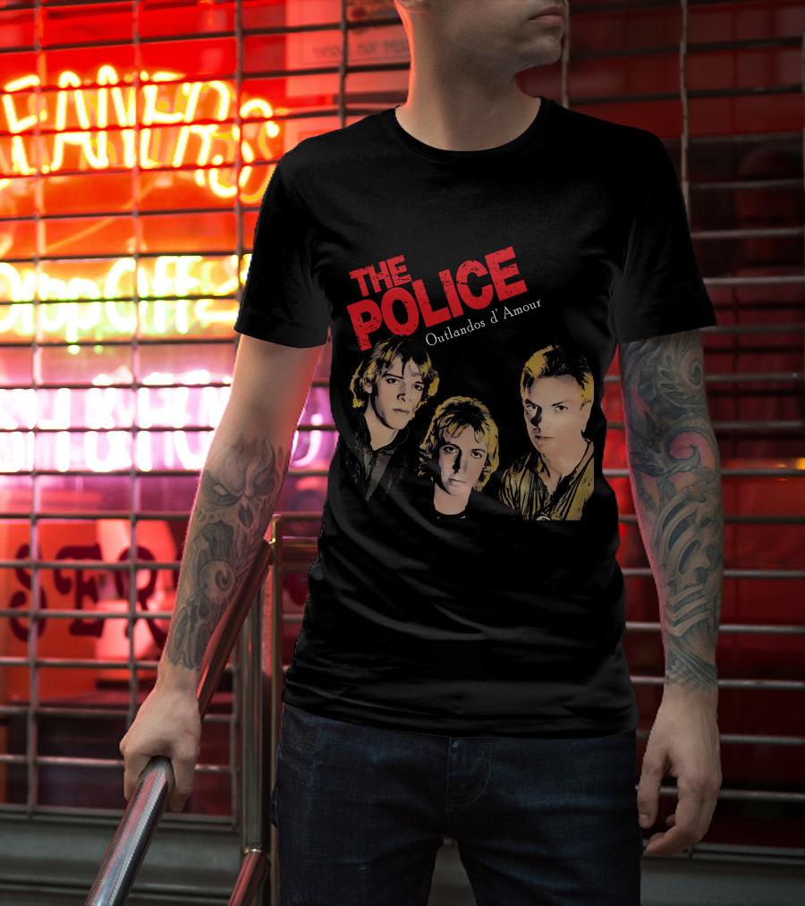 The Police Outlandos D'Amour Vintage Band T-Shirt