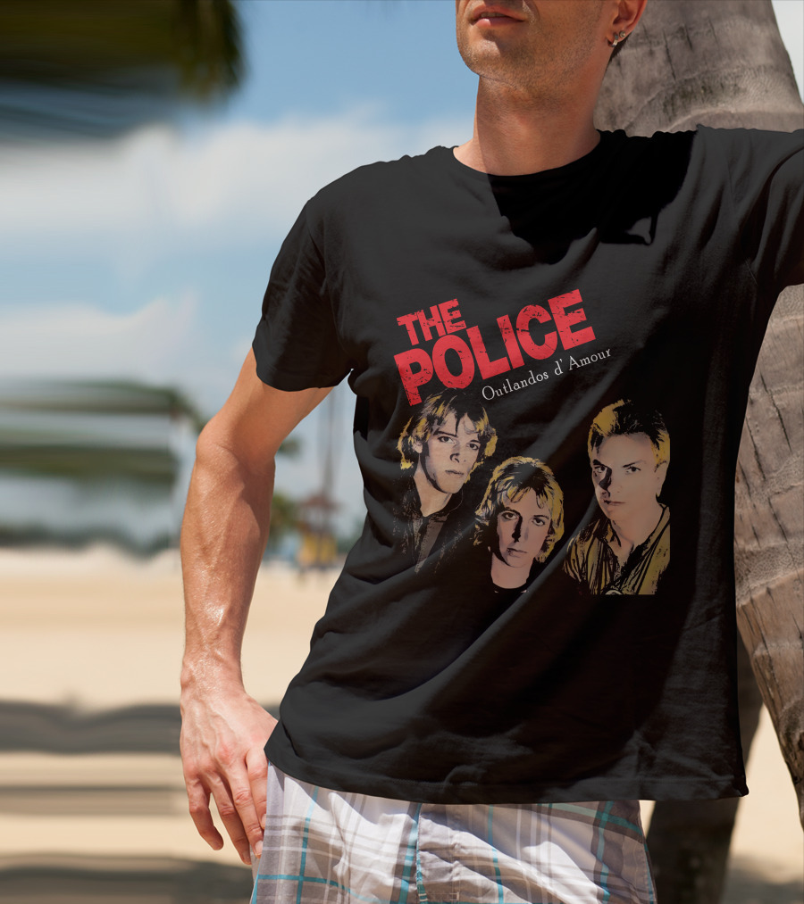 The Police Outlandos D'Amour Vintage Band T-Shirt