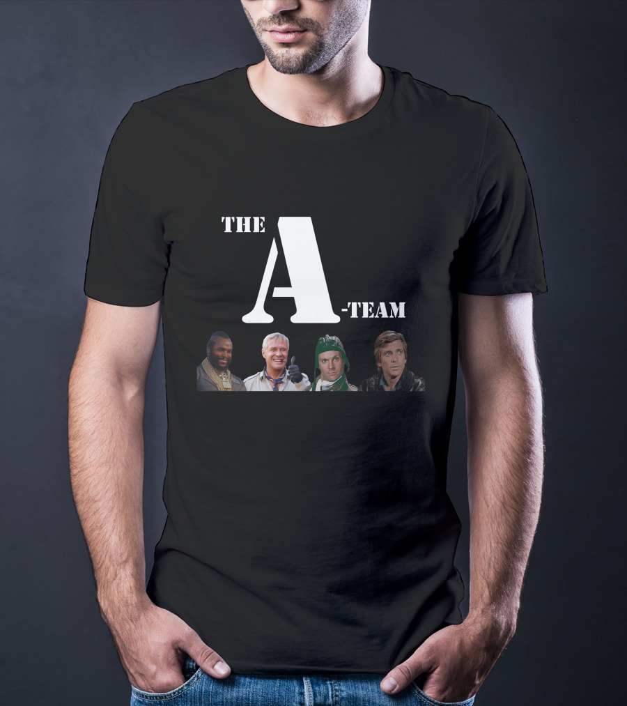 The A-Team TV Characters Iconic Group T-Shirt