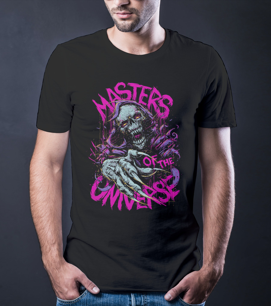 Skeletor Masters Of The Universe Vintage Horror T-Shirt