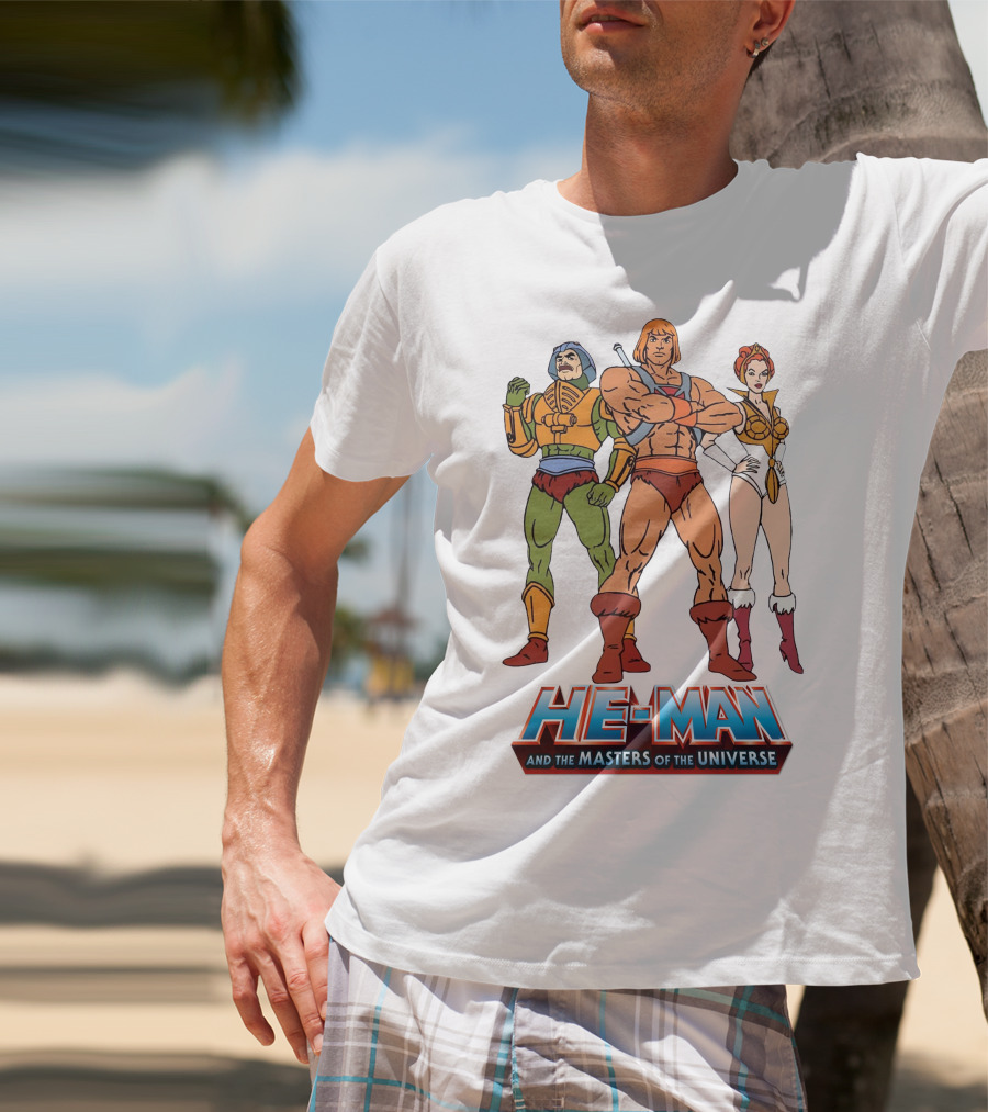 He-Man And The Masters Of The Universe Classic Trio T-Shirt