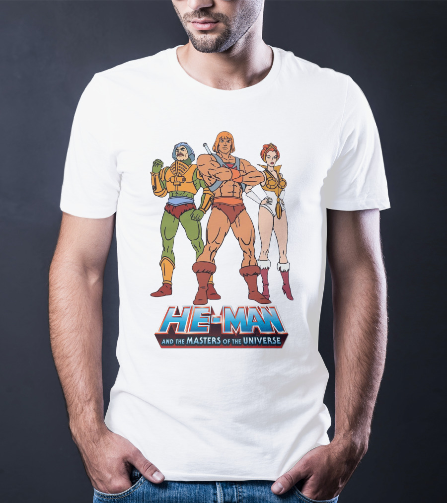 He-Man And The Masters Of The Universe Classic Trio T-Shirt