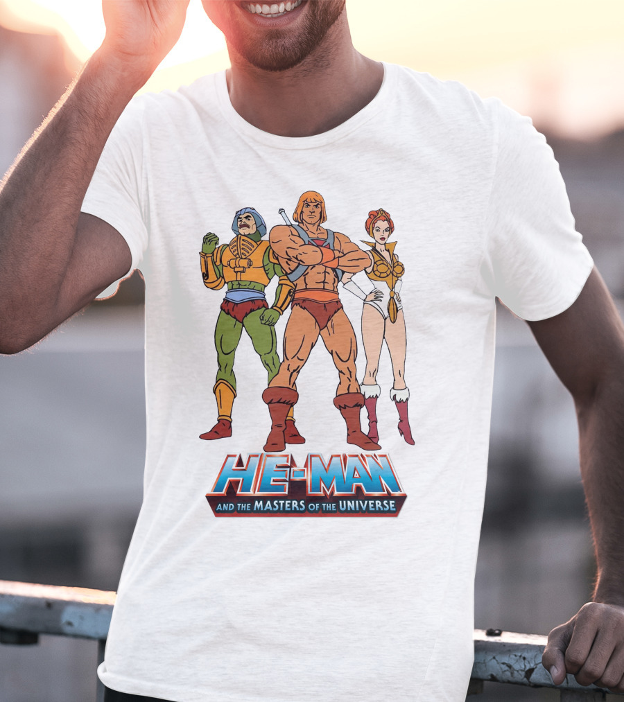 He-Man And The Masters Of The Universe Classic Trio T-Shirt