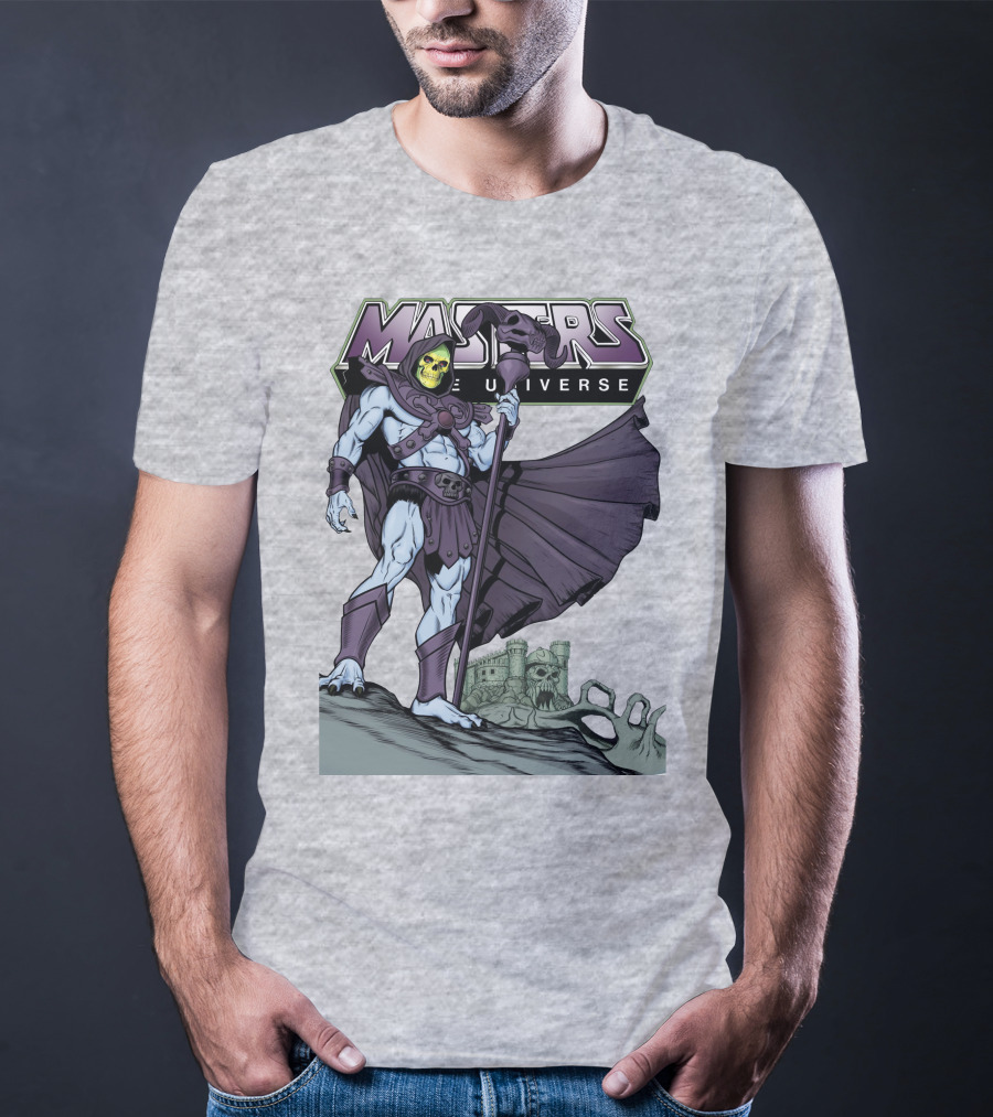 Masters Of The Universe Skeletor With Castle Grayskull T-Shirt