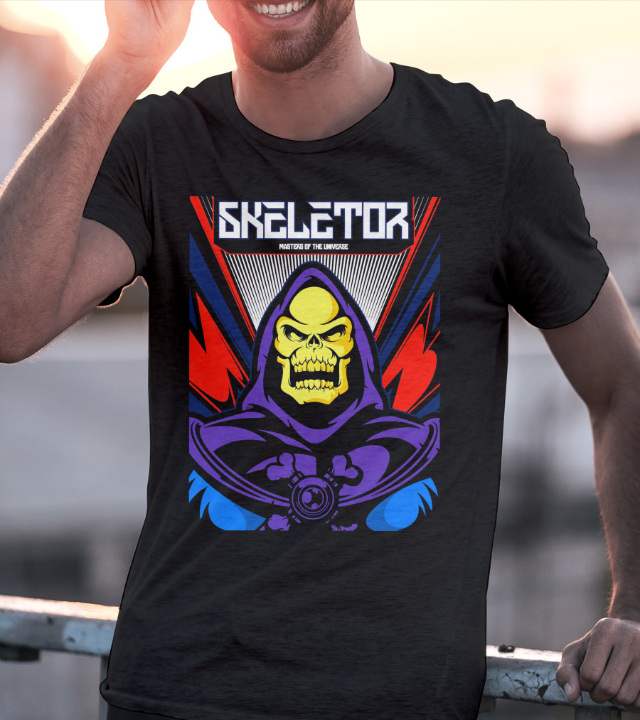 Skeletor Masters Of The Universe Iconic Villain T-Shirt