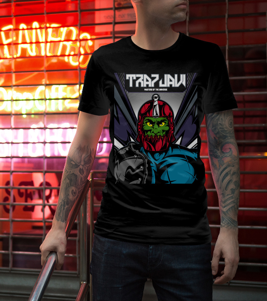 Trap Jaw Masters Of The Universe Vector T-Shirt