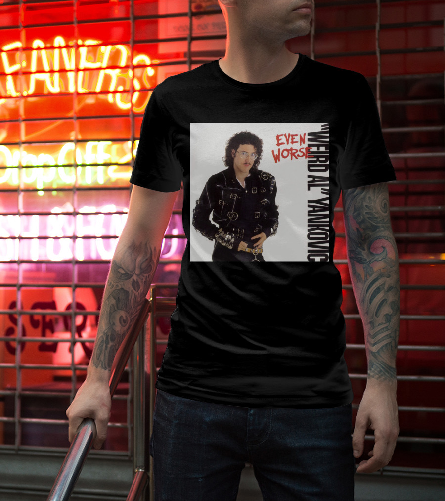 Weird Al Yankovic Even Worse Album Cover T-Shirt
