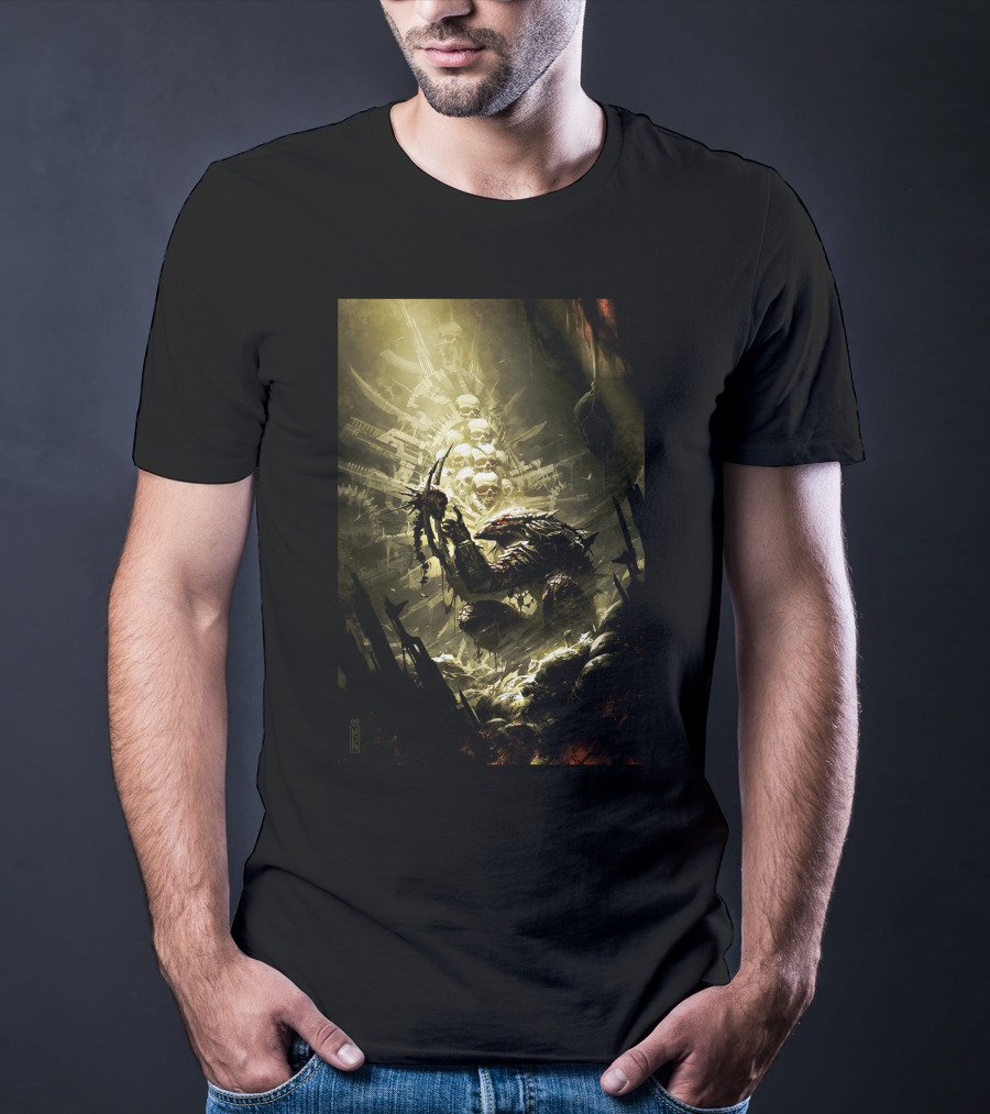 Predator Skull Throne Concept T-Shirt
