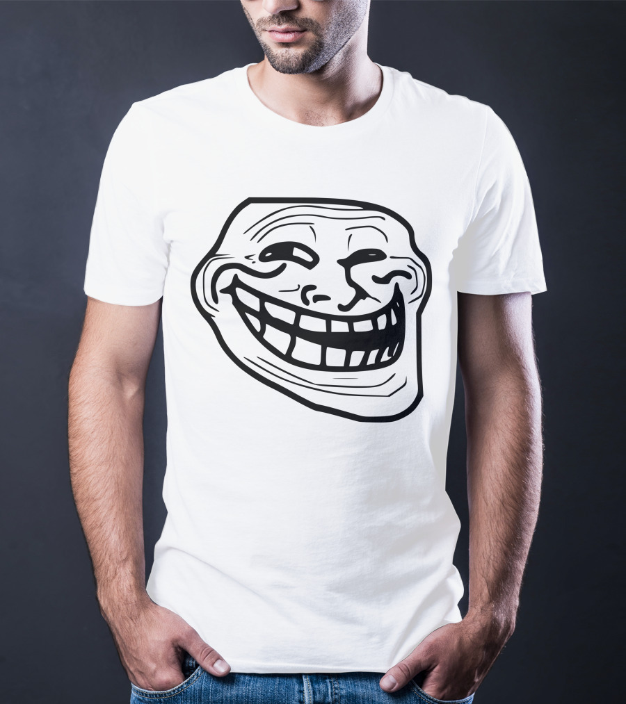 Ninja Troll Face Meme T-Shirt