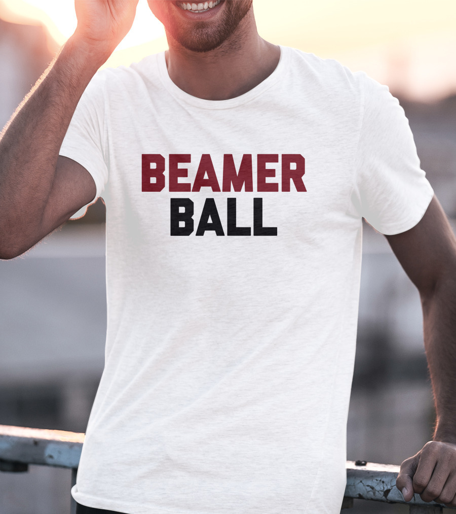 Beamer Ball White Shirt South Carolina Football Game Day T-Shirt