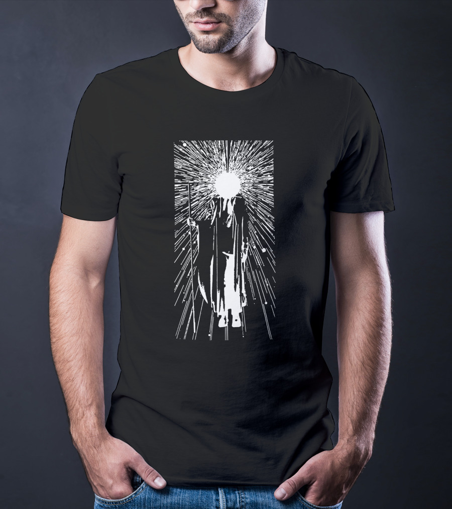 The Dischead Acid Wash Cosmic Enlightenment Burst T-Shirt