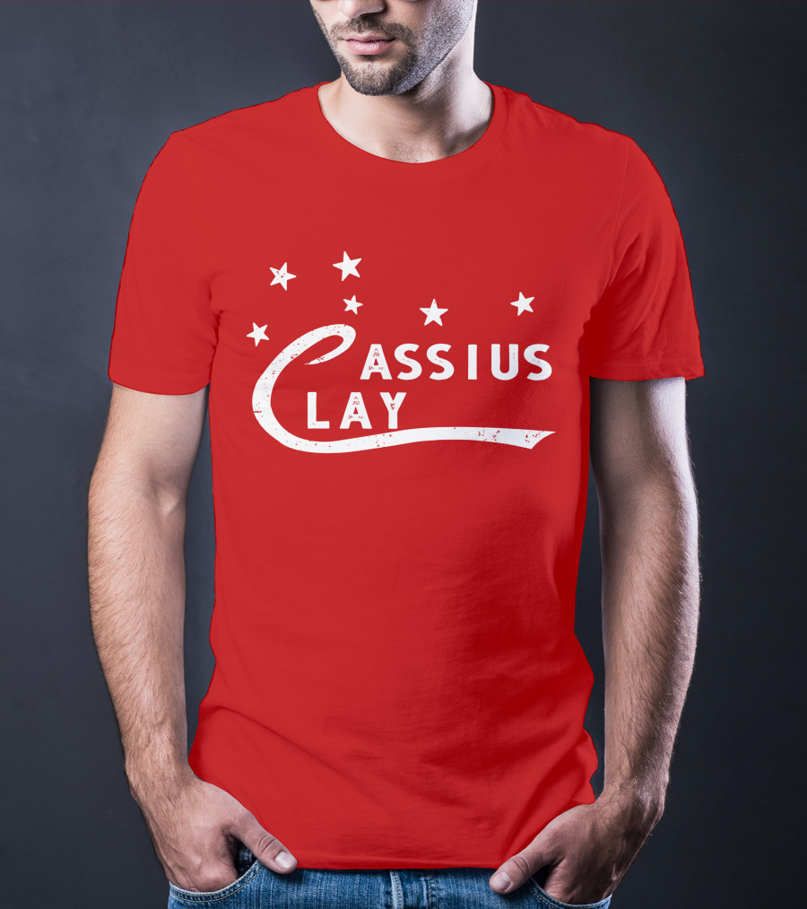Patriot Cassius Clay Stars Red T-Shirt