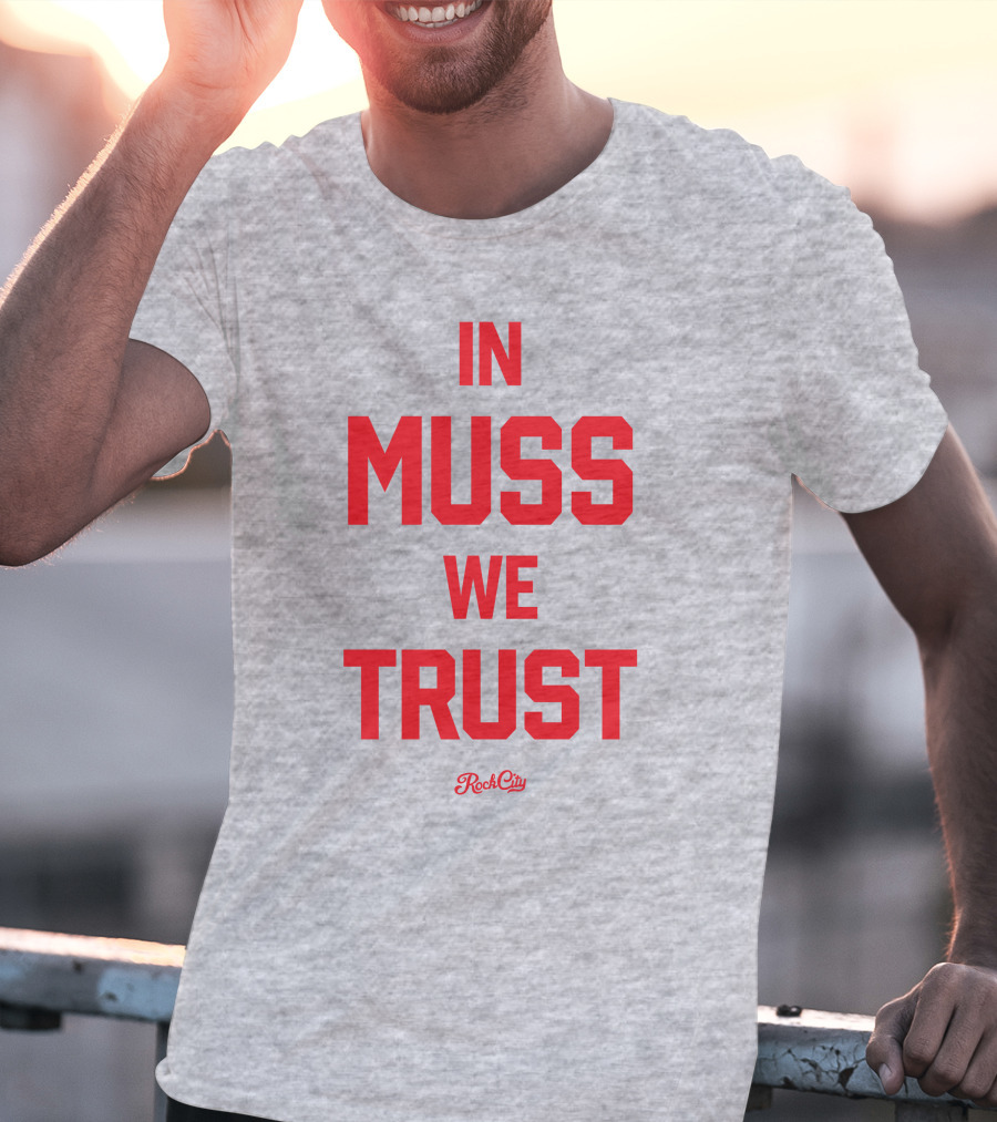 In Muss We Trust Rock City Grey T-Shirt