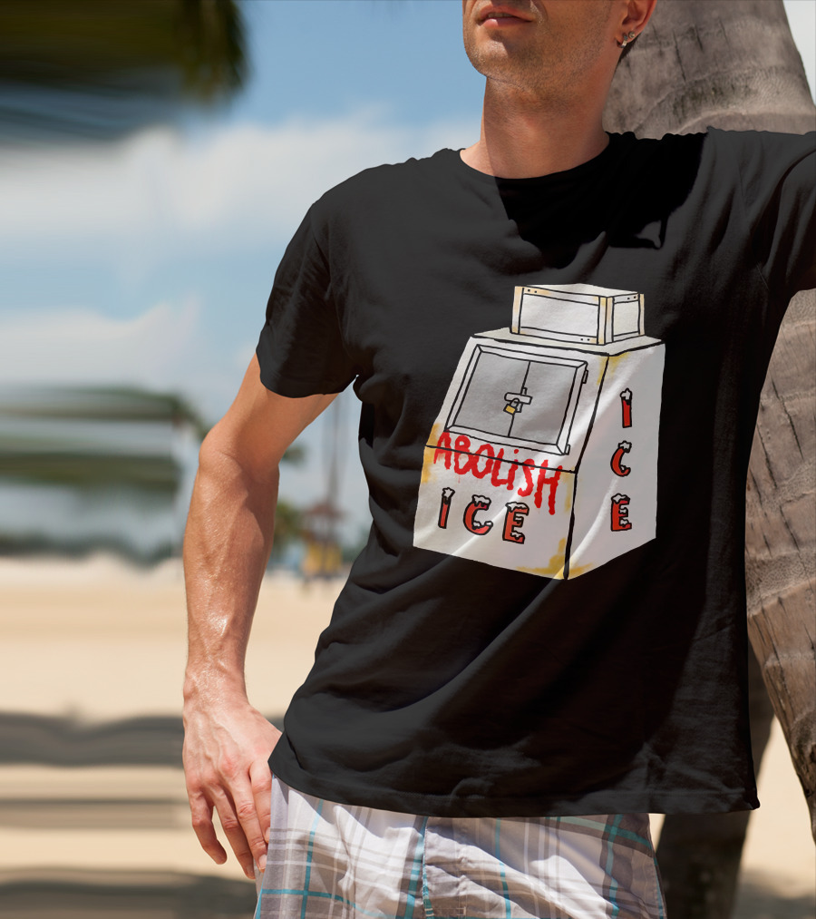 Abolish Ice Aoc Merch Ice Vending Machine T-Shirt