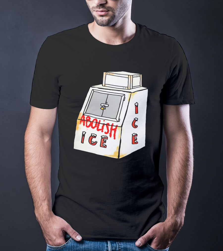 Abolish Ice Aoc Merch Ice Vending Machine T-Shirt