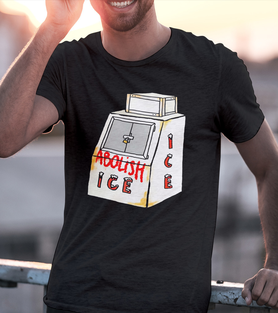 Abolish Ice Aoc Merch Ice Vending Machine T-Shirt