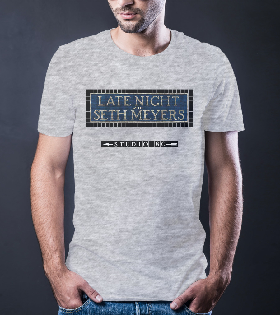 Late Night With Seth Meyers Studio 8G Subway T-Shirt