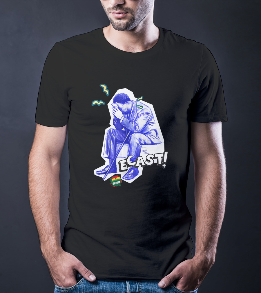 Enil Ecast Ghana Sitting Figure T-Shirt