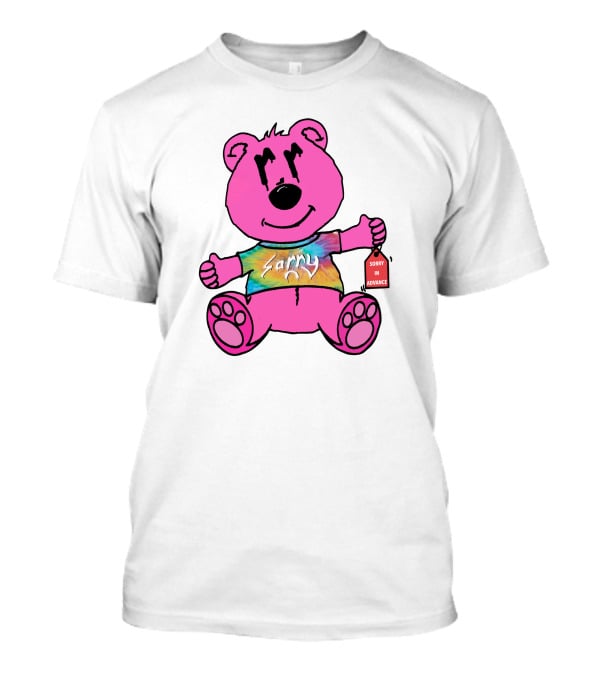 Joe Burrow Bear Sorry In Advance Mr Porter Merch Tie-Dye Bear T-Shirt