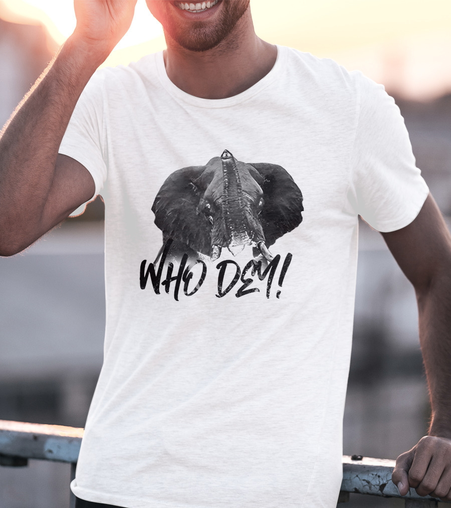 Phyna Merch Elephants Who Dem T-Shirt