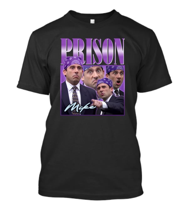 Saraya AEW Prison Mike Purple Bandana Faces T-Shirt