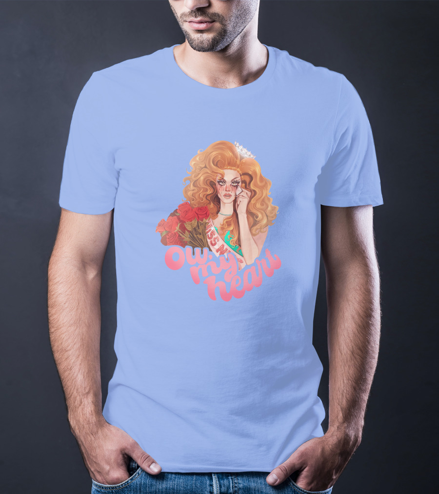 Ow My Heart Mybestjudy Pageant Roses T-Shirt
