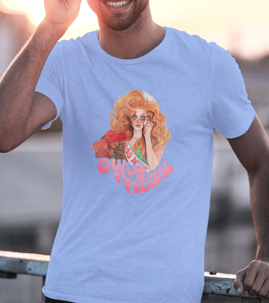 Ow My Heart Mybestjudy Pageant Roses T-Shirt