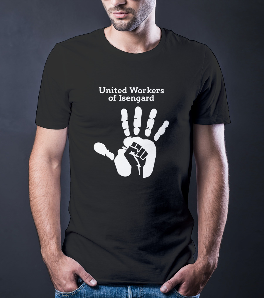 United Workers Of Isengard Handprint Fist T-Shirt