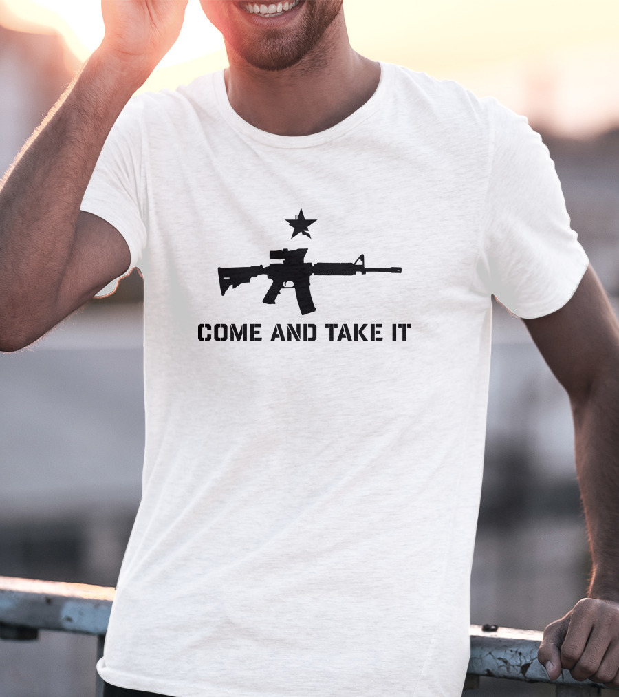 Vaush Come And Take It Rifle Star T-Shirt
