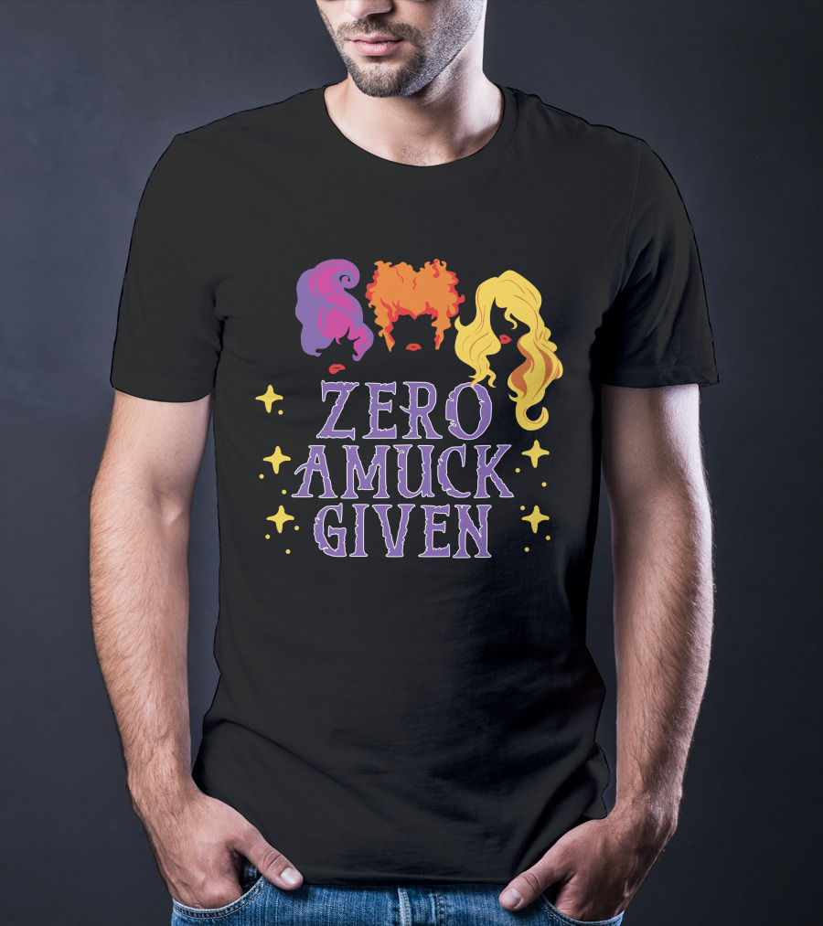 Zero Amuck Given Witch Sisters Halloween T-Shirt