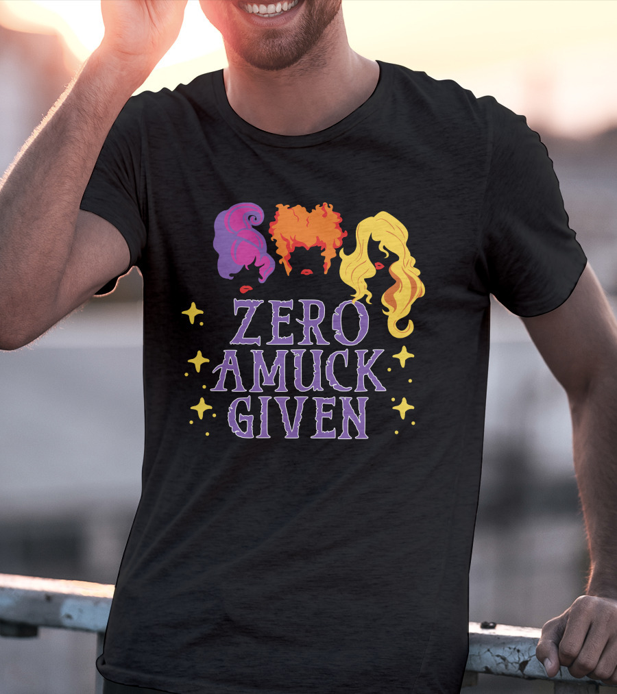 Zero Amuck Given Witch Sisters Halloween T-Shirt