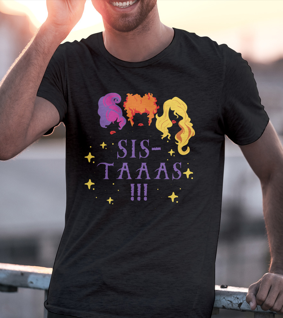 Sis Taaas Magic Hair Trio With Stars T-Shirt