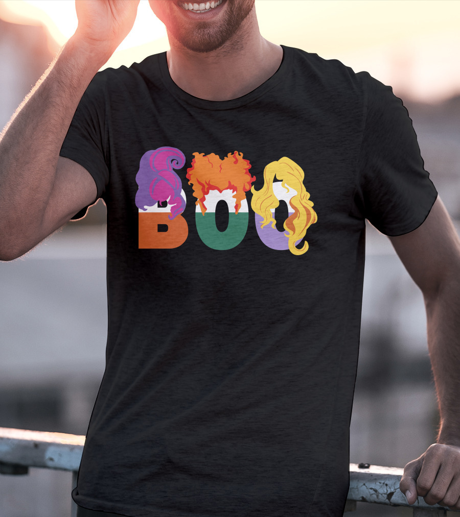Boo HP01 Sanderson Sisters Halloween Hair T-Shirt