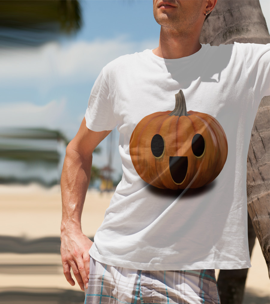 Halloween Pumpkin Scary Evil Cute T-Shirt