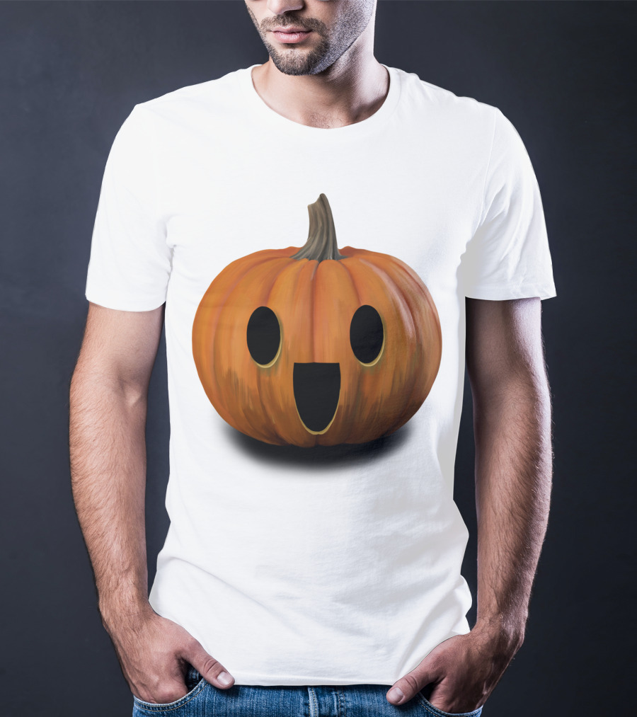 Halloween Pumpkin Scary Evil Cute T-Shirt