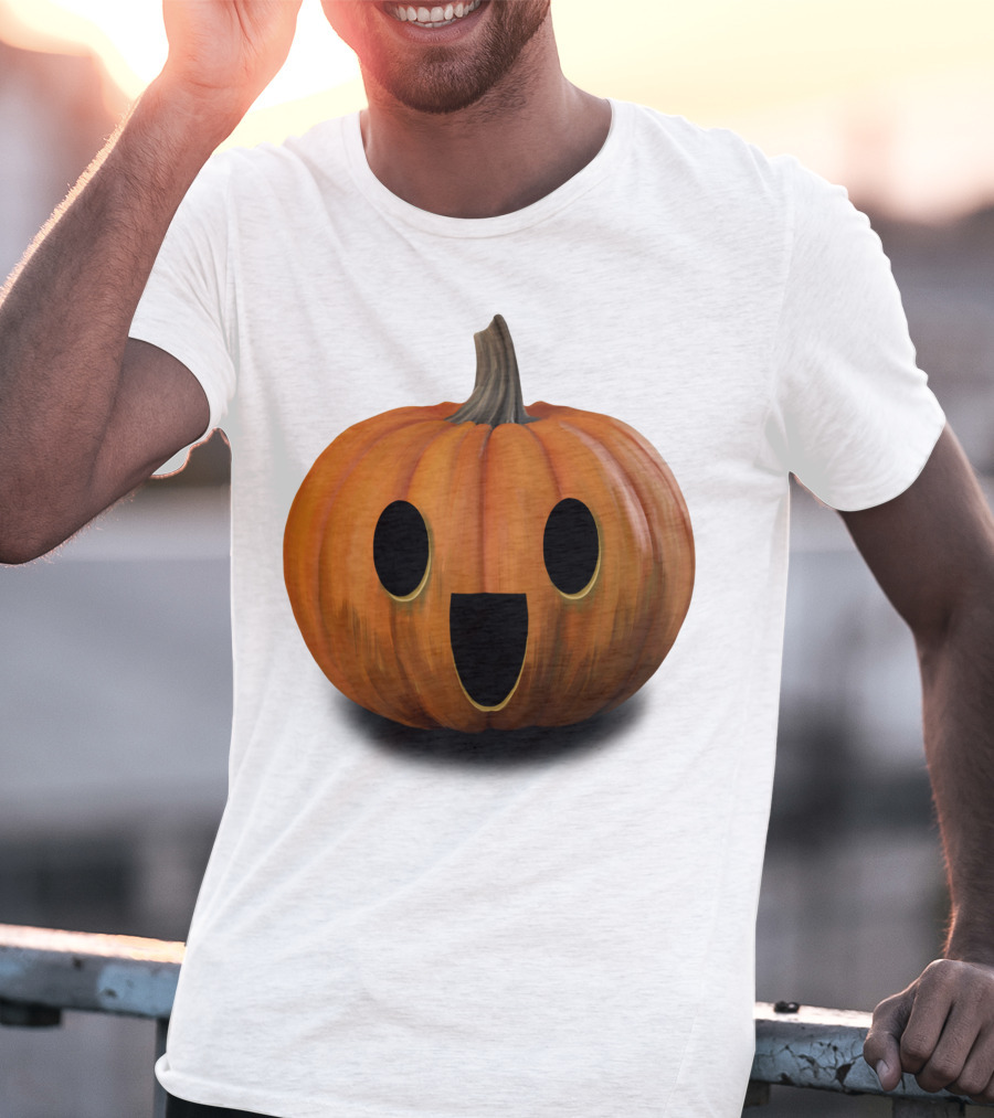 Halloween Pumpkin Scary Evil Cute T-Shirt